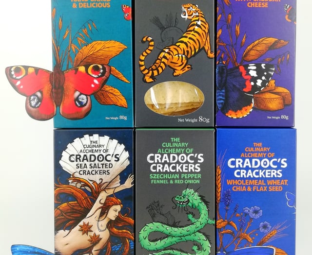 Brecon's Cradoc's Biscuits showcased in Paris business event