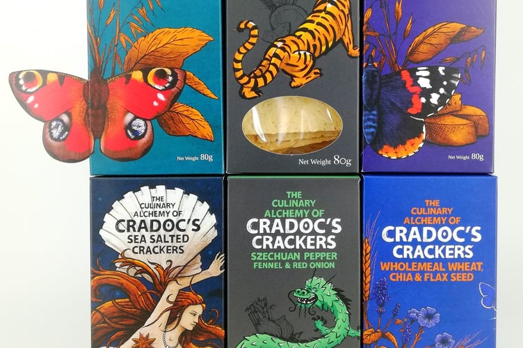 Cradocs crackers range