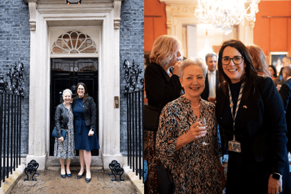 Bracken Trust CEO recognised at Downing Street reception 
