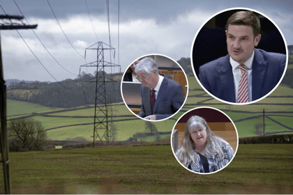 James Evans asks Welsh Government for assurance over pylon proposals