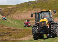 Tractor run raises more than £1,300 for village hall appeal