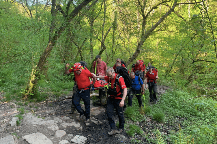 Brecon Mountain Rescue Team.