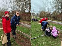 Clyro School helps plant 100 new woodlands in Wales