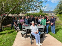 Brecon dementia awareness group installs new benches for community