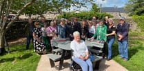 Brecon dementia awareness group installs new benches for community