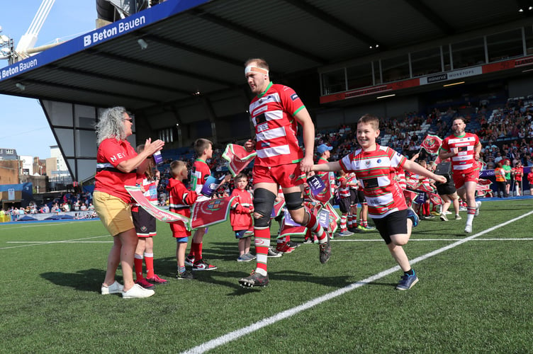 2022-23 WRU Indigo Premiership Play off Final

21.05.23 Llandovery v Cardiff

Llandovery Captain Jack Jones leads his team out

