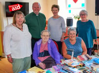 Builth church community raises £600 for charity at coffee morning