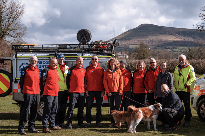 Brecon Mountain Rescue Team.