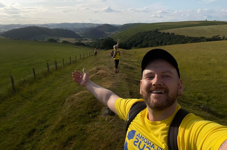 Luke Thomas walks the Offa's Dyke