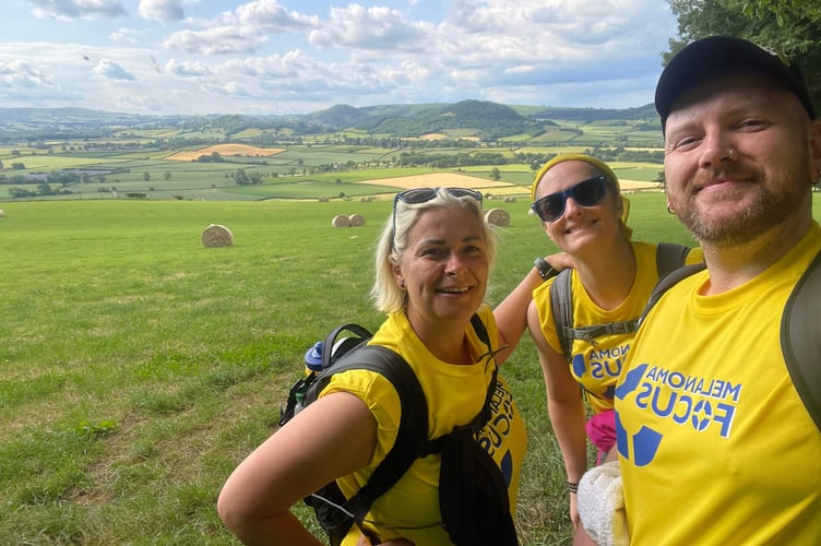 Luke Thomas walks the Offa's Dyke with his friends