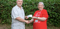 Community raises £1300 in aid of The British Heart Foundation