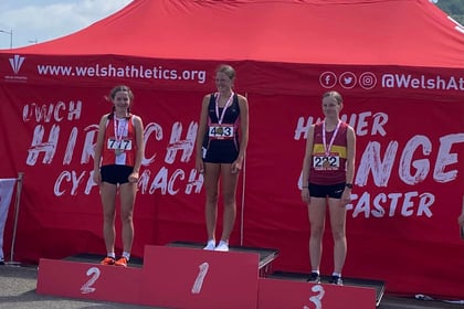 Brecon students win medals at national Track and Field Championships 
