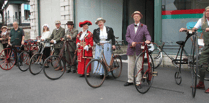 Join the historic cycle parade at Llandrindod Wells Victorian Festival