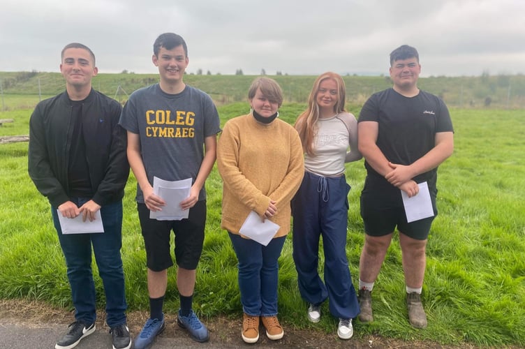 Ysgol Calon Cymru A-level results 2023