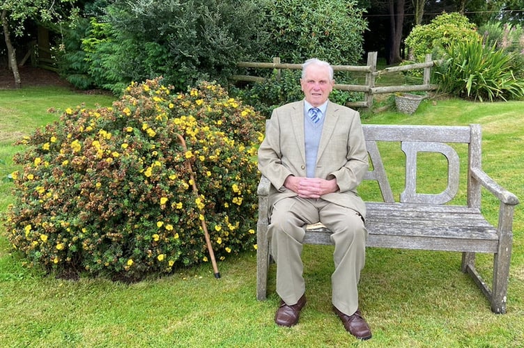 Llanafan Fawr Show Chairman, Mr Rhys Jones.