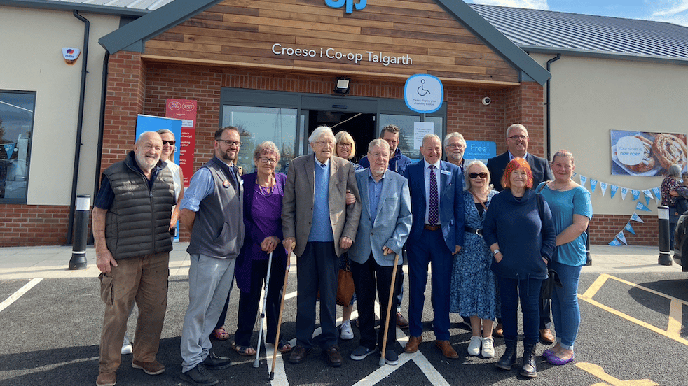 Video: Talgarth's New Co-op Store Opens 