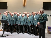 Male voice choir strikes a chord in charity concert