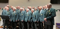 Male voice choir strikes a chord in charity concert