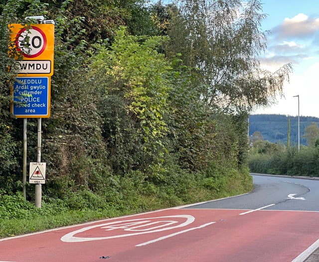 The Powys residents asking for speed limits to be lowered