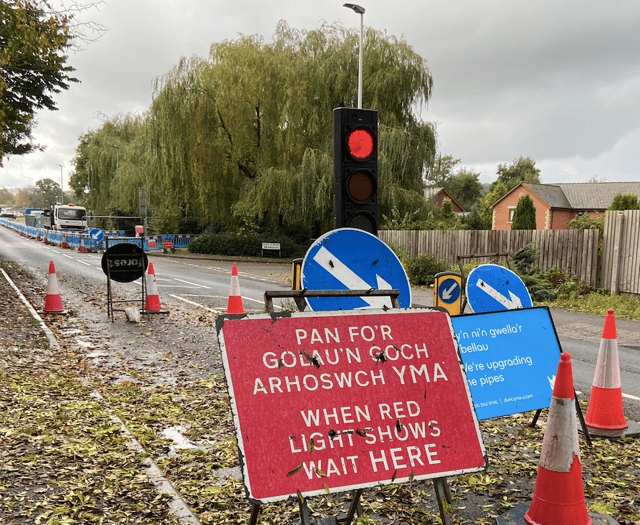 VIDEO: Welsh Water work causes disruptions in Llyswen and Three Cocks