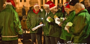 WATCH: Talgarth's Christmas lights switch on in pictures