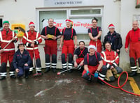 Foam for funds at Llanwrtyd charity car wash