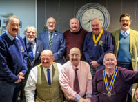 Builth Rotary members raise £2,500 during 'Movember'