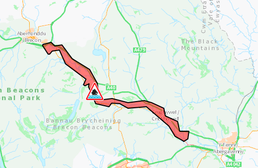 Brecon Flood risk