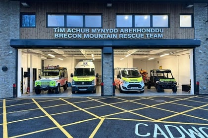 Brecon Mountain Rescue Team moves into new Headquarters