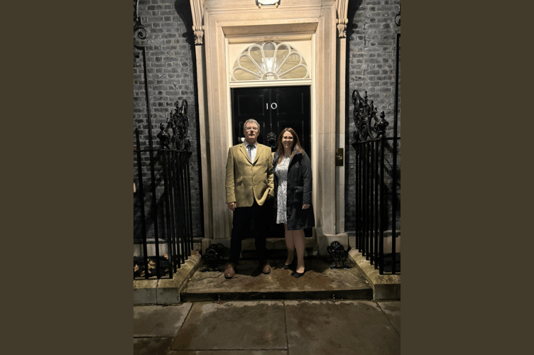 John Goodwin at 10 Downing Street