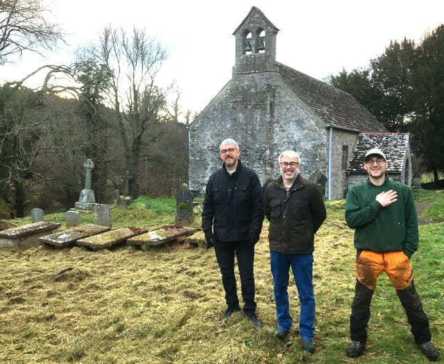 Green Man Trust funding helps restore churchyard