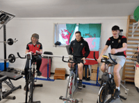 Brecon RFC youth teams raise thousands through 24-hour cycle challenge