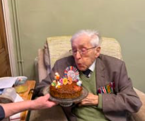 Talgarth's favourite son celebrates 103rd Birthday