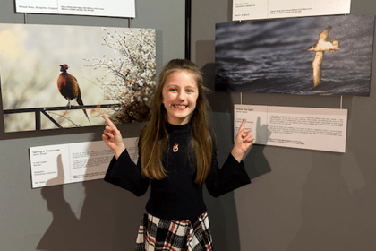 Eight-year-old photographer scoops national award