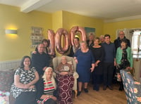 Llandrindod resident celebrates 100th birthday