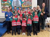 Crickhowell CP School shines with prestigious Welsh award