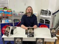 Brecon's Baz hosts home town book signing