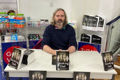 Brecon's Baz hosts home town book signing