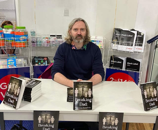 Brecon's Baz hosts home town book signing