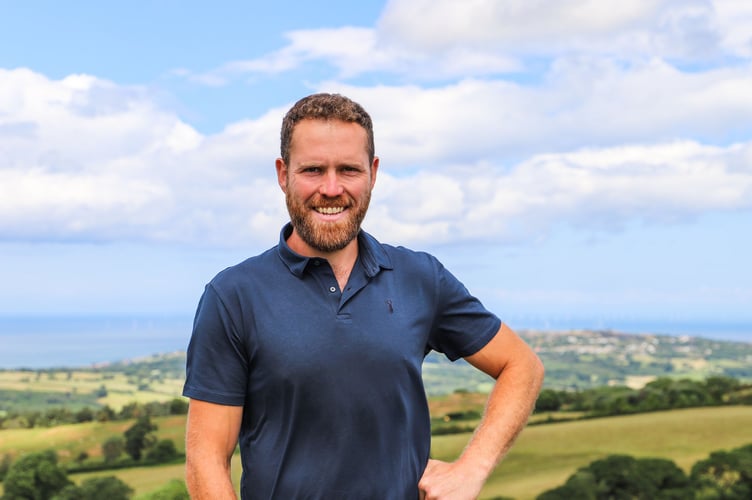 Dafydd Owen, 2023 Agri Academy alumni share farming at Coed Coch, Abergele..jpg