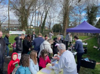 Three Cocks community hold third successful Easter celebration