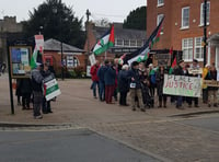 Radnor Palestine Links hold demonstration