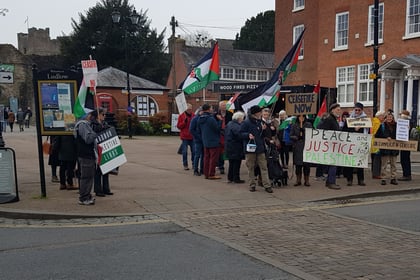 Radnor Palestine Links hold demonstration