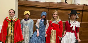 Talgarth pupils step back in time at y Gaer