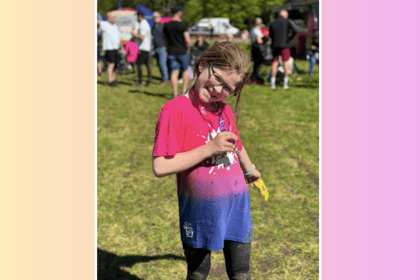Brecon 10-year-old raises hundreds with charity mud run