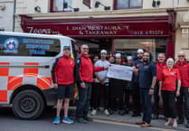 Indian restaurant holds fundraising event for Brecon Mountain Rescue Team 