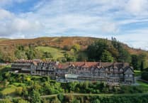 Historic Powys hotel is for sale with 50 bedrooms and lake views 