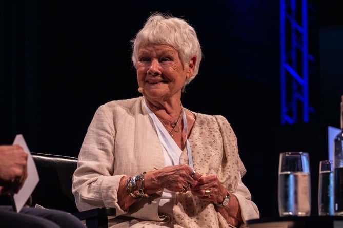 Judi Dench - Hay Festival 2024