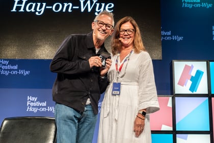 Gary Lineker awarded the Hay Festival Medal for Broadcast Journalism 