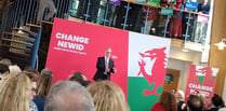 Labour leader Starmer in Abergavenny campaign launch